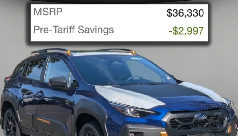 Subaru Dealer Introduces Pre-Tariff Savings - Bet There Isn't A Deal On The Lot
